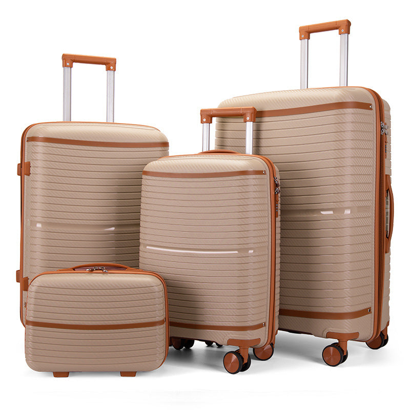 Large Capacity Carry-On Suitcase with Universal Wheels - Durable Travel Luggage