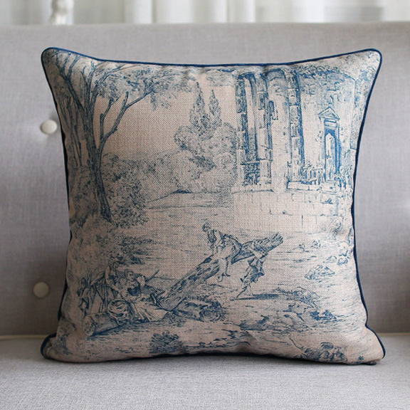 Home Sofa Cushion Cover 45x45cm Floral Pattern Multiple Styles