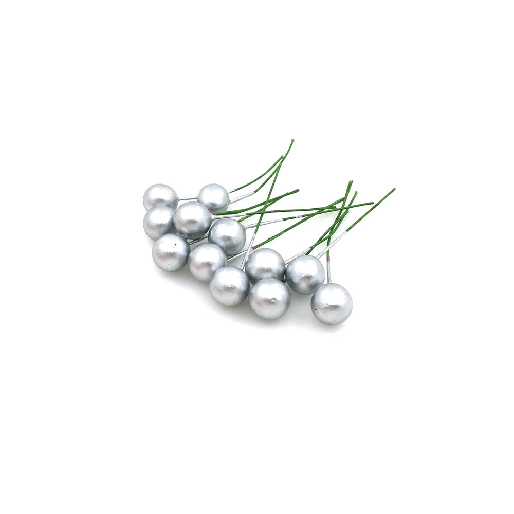 Holiday Cherry Ornament Set - Hanging Christmas Decorations for Tree, Gift, Wall