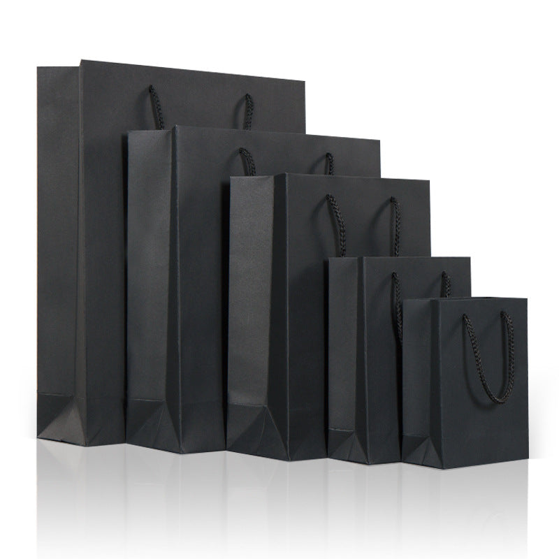 Handheld Cowhide Christmas Gift Bag - Customizable Home Packaging