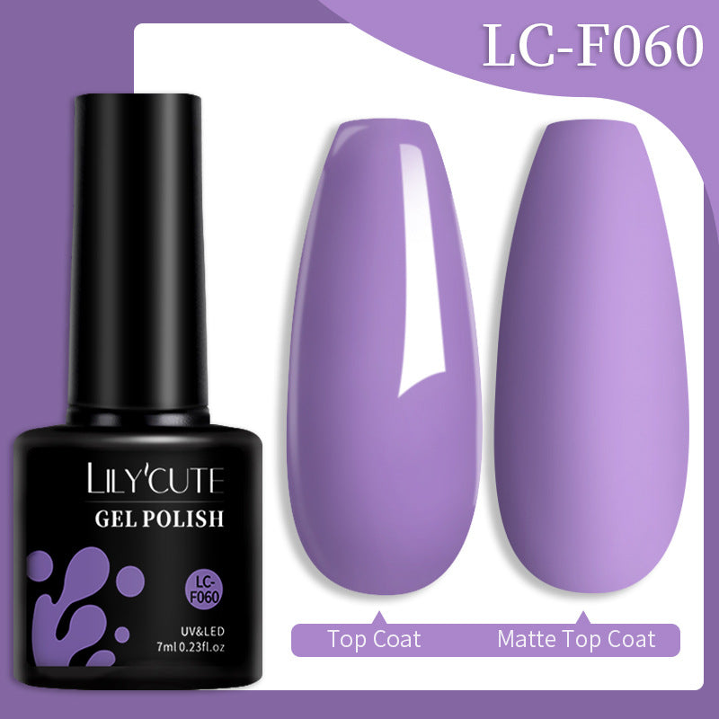 Colored Glitter Nail Glue Set for Nail Art - Waterproof & Non-Flushing