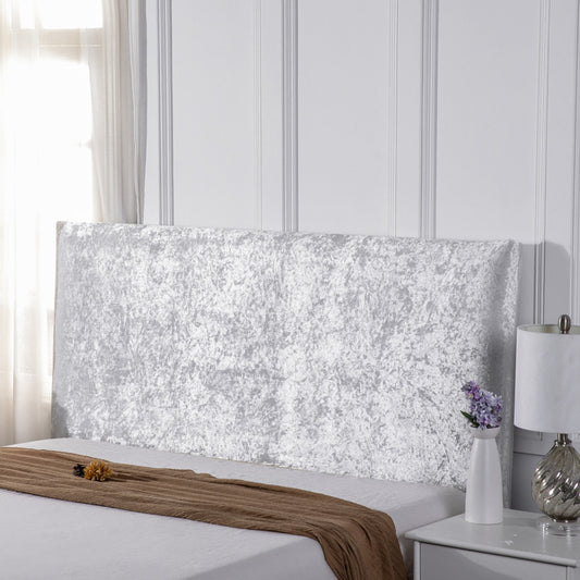 Dustproof Velvet Bed Head Cover - All Sizes & Colors Available