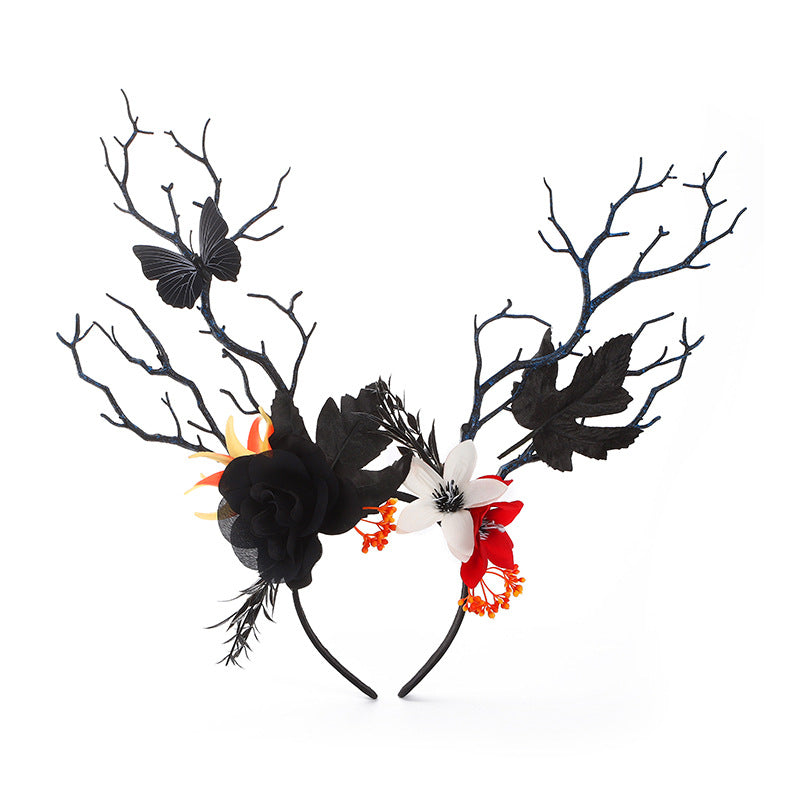 Pumpkin Head Hair Accessory Halloween Headband