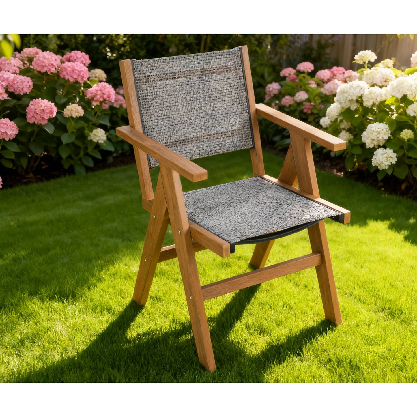 HIPS Outdoor Dining Chair Perfect For Patio Meal Togethers & Garden