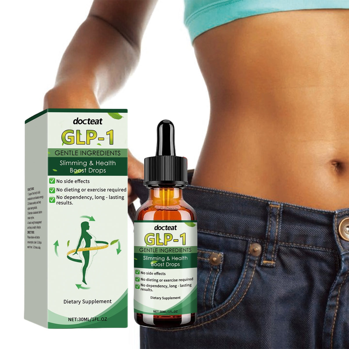 Herbal Extract Drops with Curcumin & Vitamin B1 - 30ml