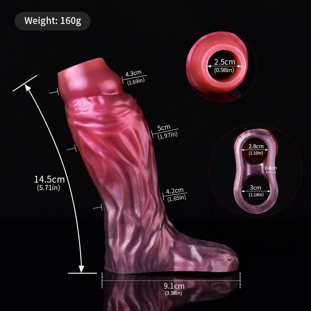 Extended Sperm Lock Ring Set for Men - Multiple Sizes & Variants