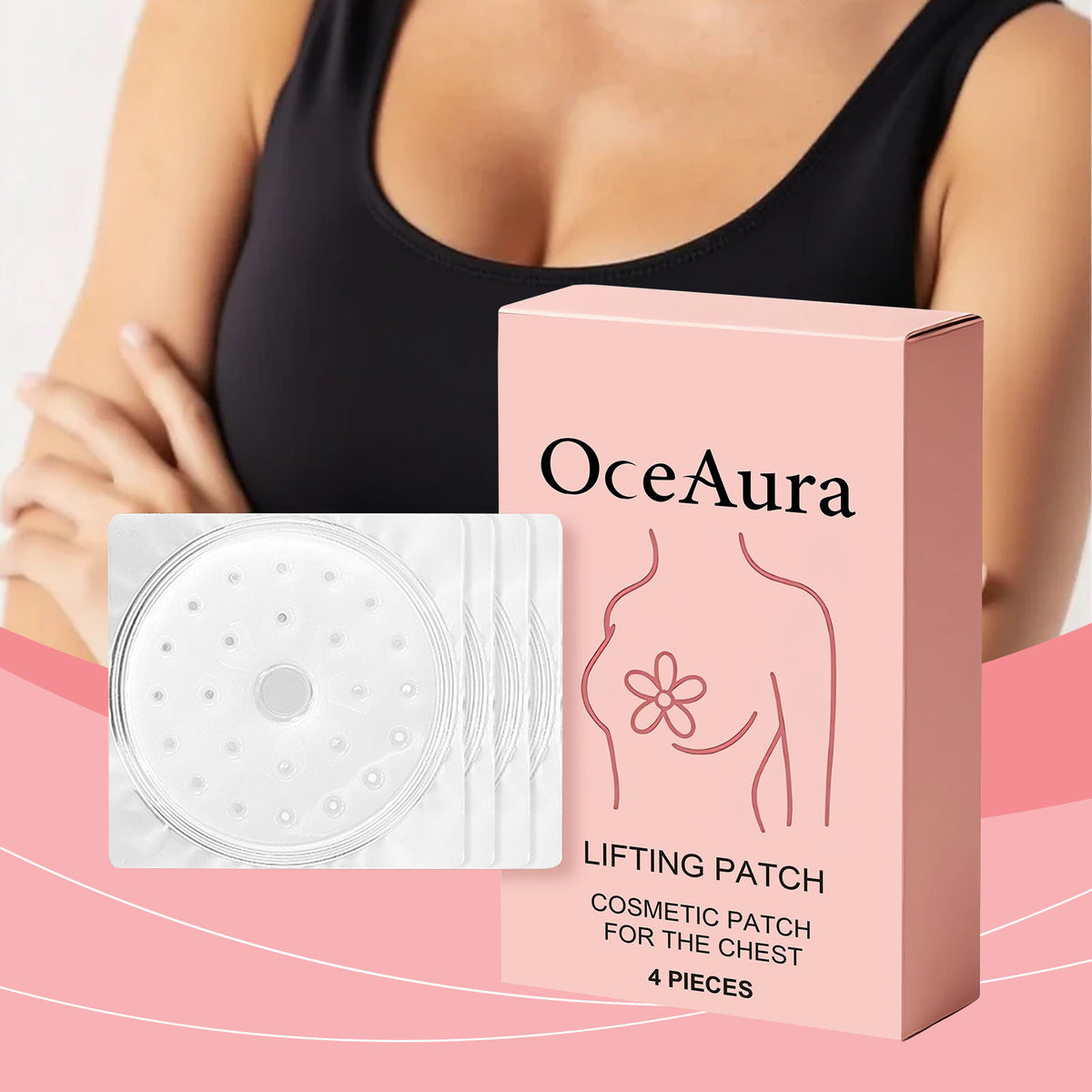 Gentle Nourishing Chest Nursing Adhesive Bandages - 4 Pack for Body Care
