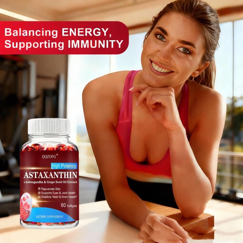 Krill Oil Soft Capsules - 60 Count