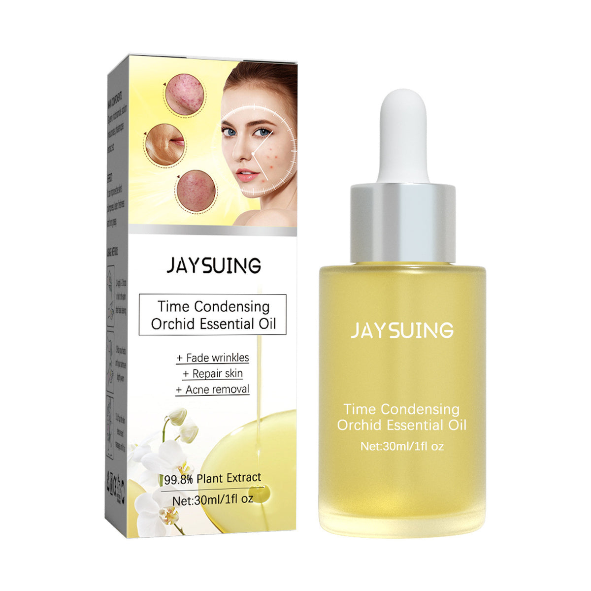 Acne Treatment Oil for Facial Cleansing & Brightening - 30ml