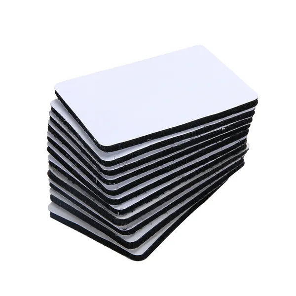 Anti-Slip Carpet Stickers 40x60mm - 10 Pieces Square Velcro Rug Grippers