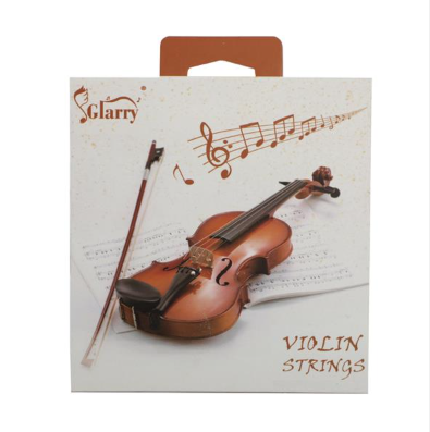 Nickel Silver Wound Violin Strings Set for 3/4 & 4/4 Violins