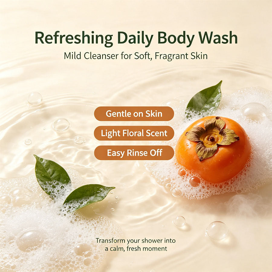 Gentle Skin Cleansing Foam 100ml Moisturizing Body Wash for Soft, Tightness-Free Skin