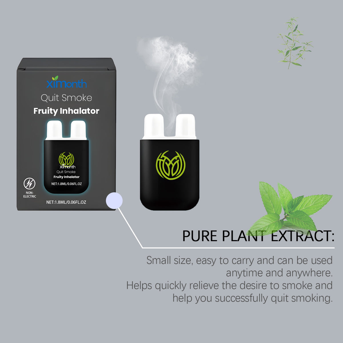 Double Hole Nose Spray Auxiliary Smoking Cessation Portable