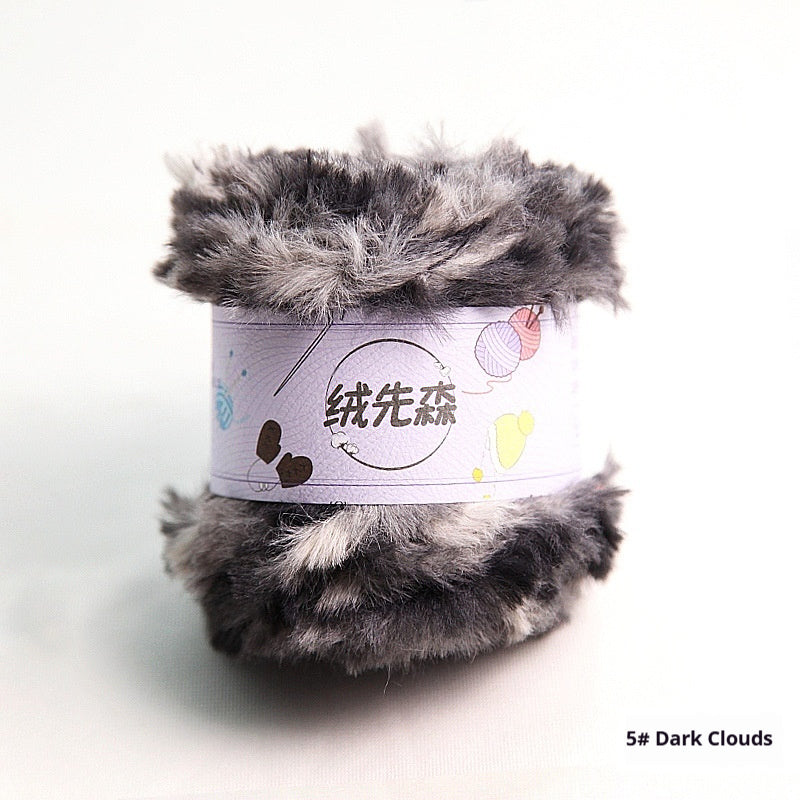 Handmade Fur Ball for Arts and Crafts - Soft Wire Woven Grass Decoration