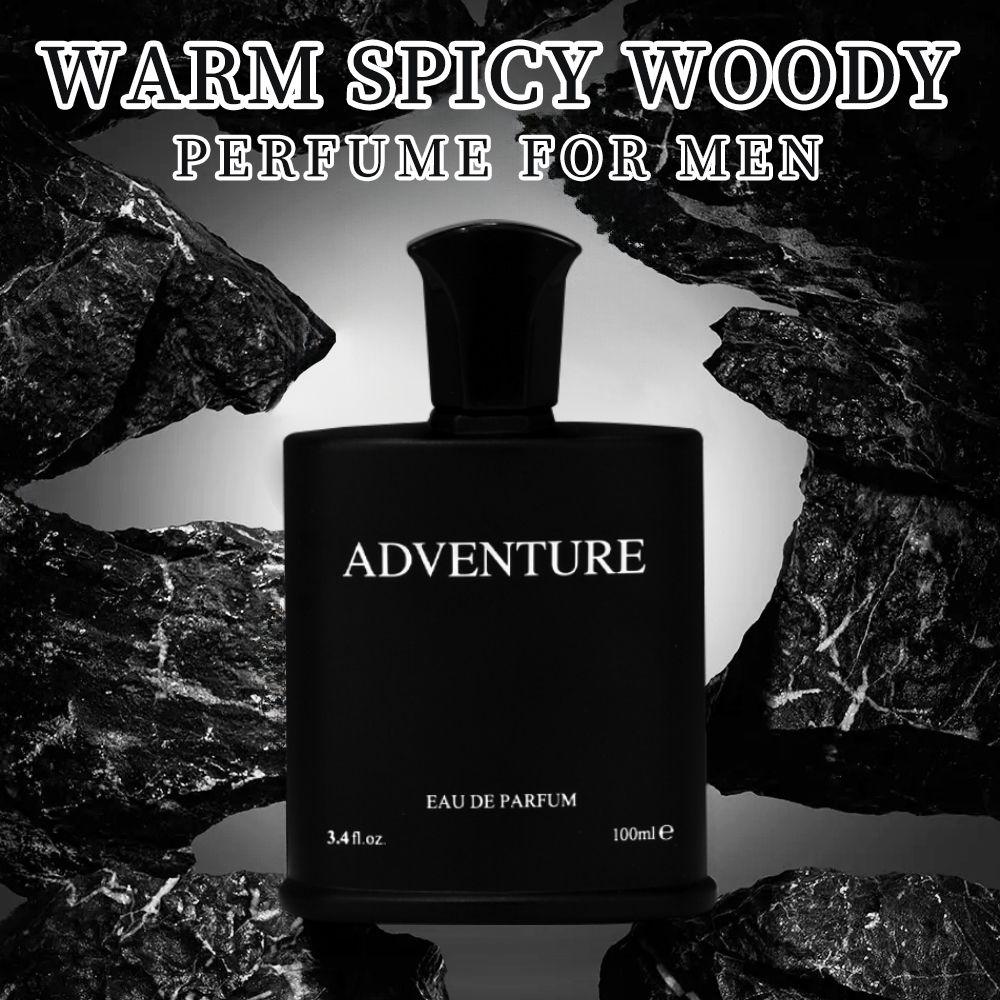 Men's Eau de Toilette - Fresh Citrus and Woody Fragrance for Daily Wear
