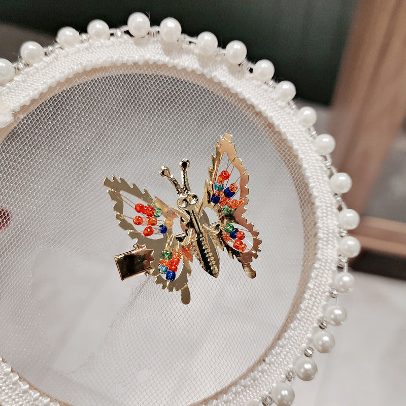 Fairy Net Hair Accessory with Clip - Korean Style Hairpin for Women