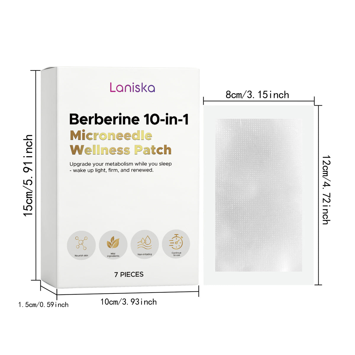 Slimming Care Micro Needle Patch - 7 Pieces