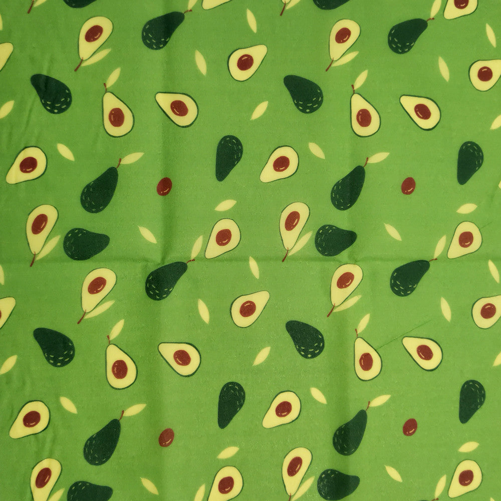 Reusable Organic Cotton Beeswax Food Wraps - Eco-Friendly Kitchen Food Storage