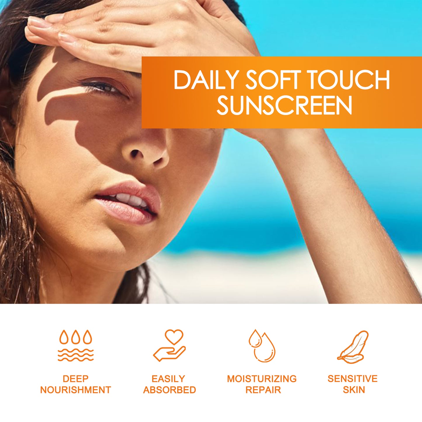 Daily Soft Touch Sunscreen - Moisturizing Facial and Body UV Protection
