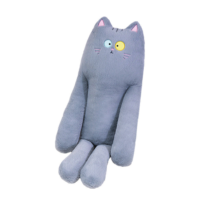 Long Cat Pillow Support Cushion for Sleeping & Relaxation - Large Size Plush Toy