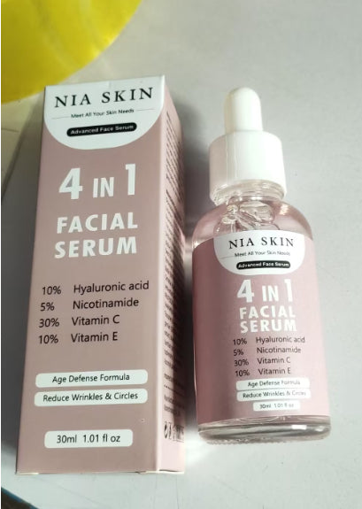 Anti-Aging Facial Serum - Hydrating Wrinkle Reducer & Brightening 30ML