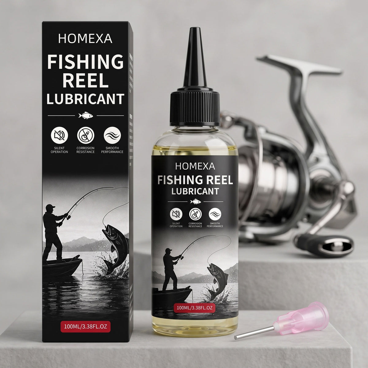 Fishing Reel Lubricating Oil 100ml for Maintenance and Smooth Operation