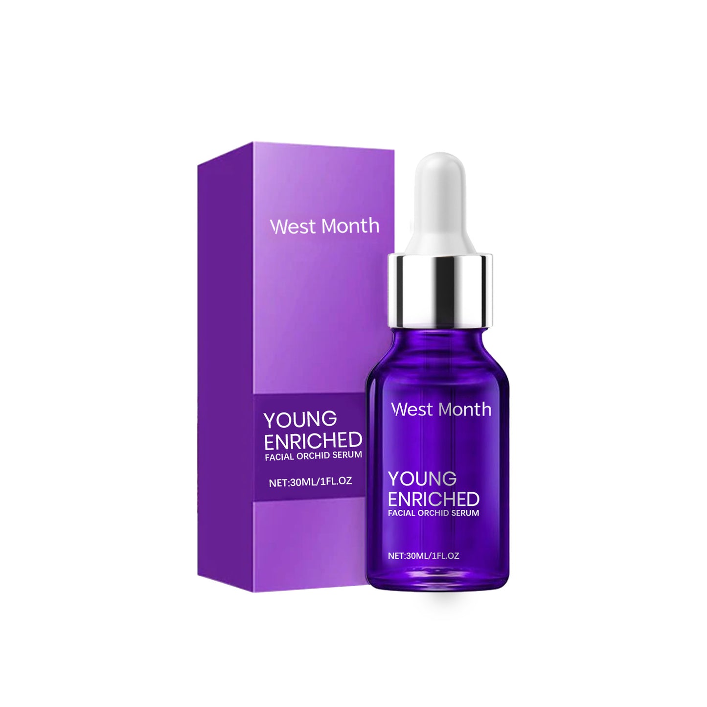 Moisturizing Face Serum with Vitamin E & Peppermint - 30ml