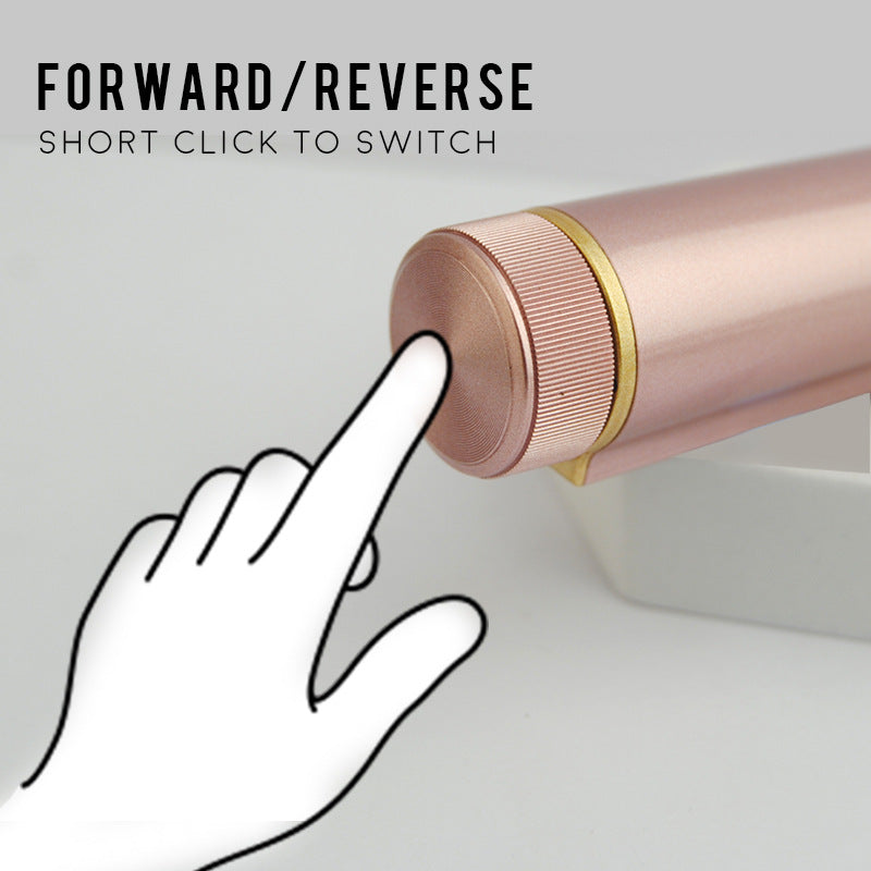 Electric Nail Sander Polisher - USB Rechargeable Dead Skin Remover, Pink