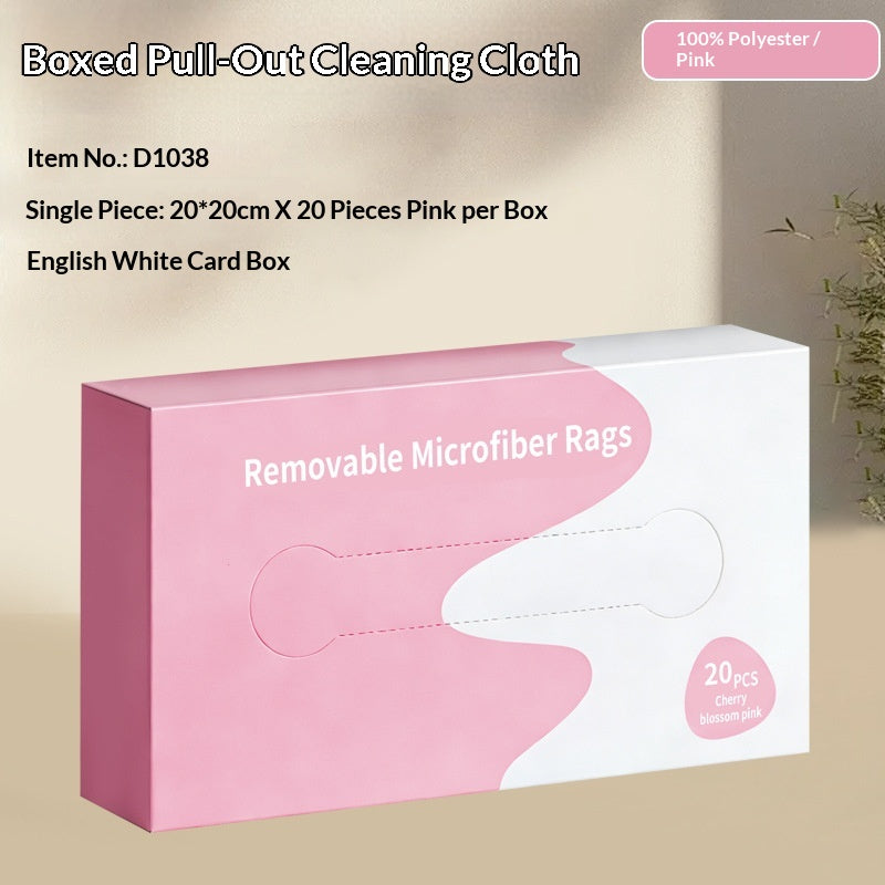 Disposable Pull-Out Kitchen Wipes - Thickened, Washable, Multi-Purpose Cleaning Cloths