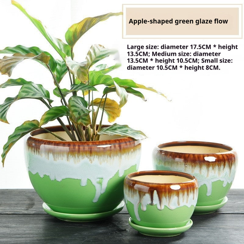 Minimalist Succulent Pot Set - Breathable, Durable Terracotta Planters with Trays
