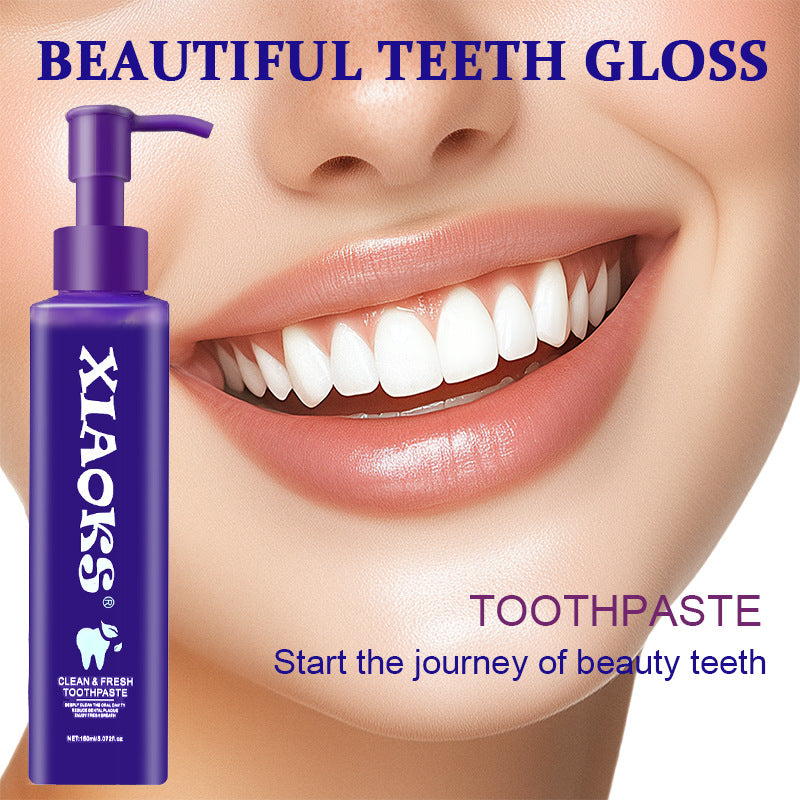 Purple Whitening Toothpaste with 150ml Bottle - Dental Care & Brightening