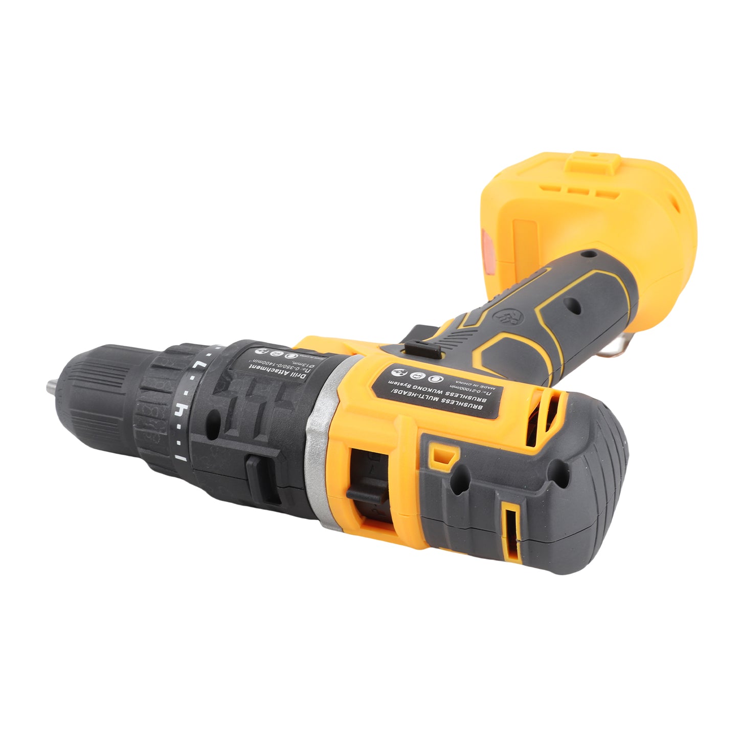 20V Cordless Power Tool Combo Kit with Drill and Angle Grinder, Lightweight & Versatile