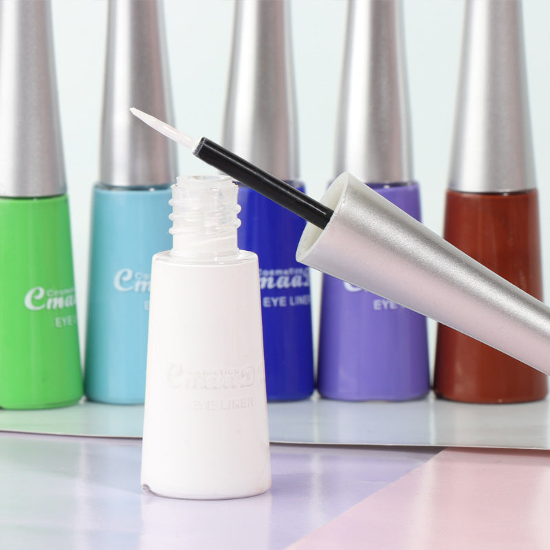 Liquid Eyeliner Set - 14 Quick-Drying Colors for Eye Makeup