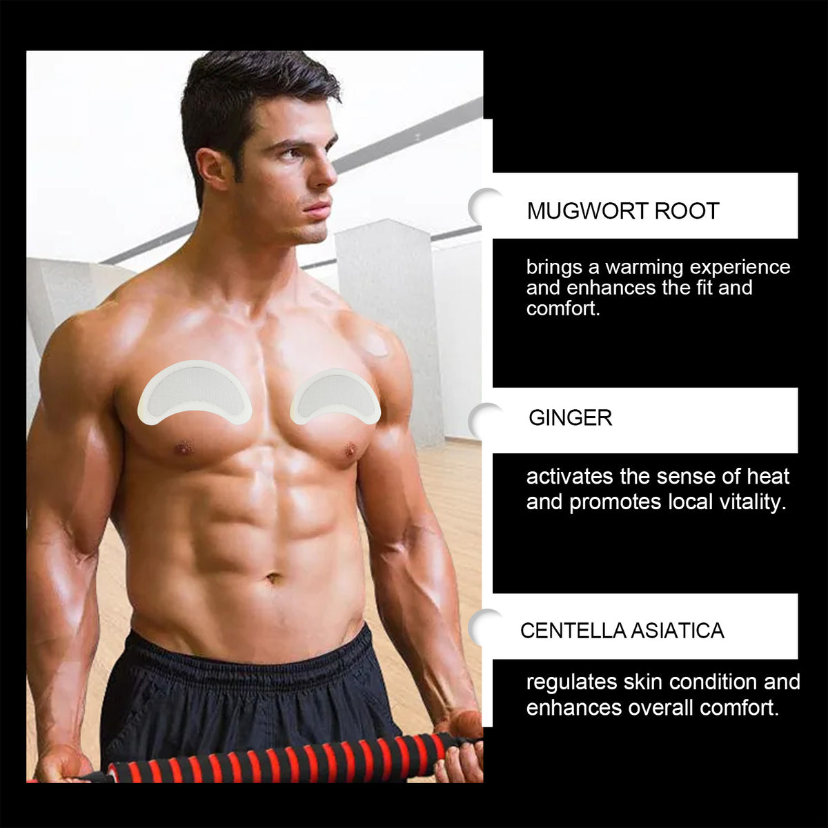 Men's Figure Control Patch Gentle And Compact