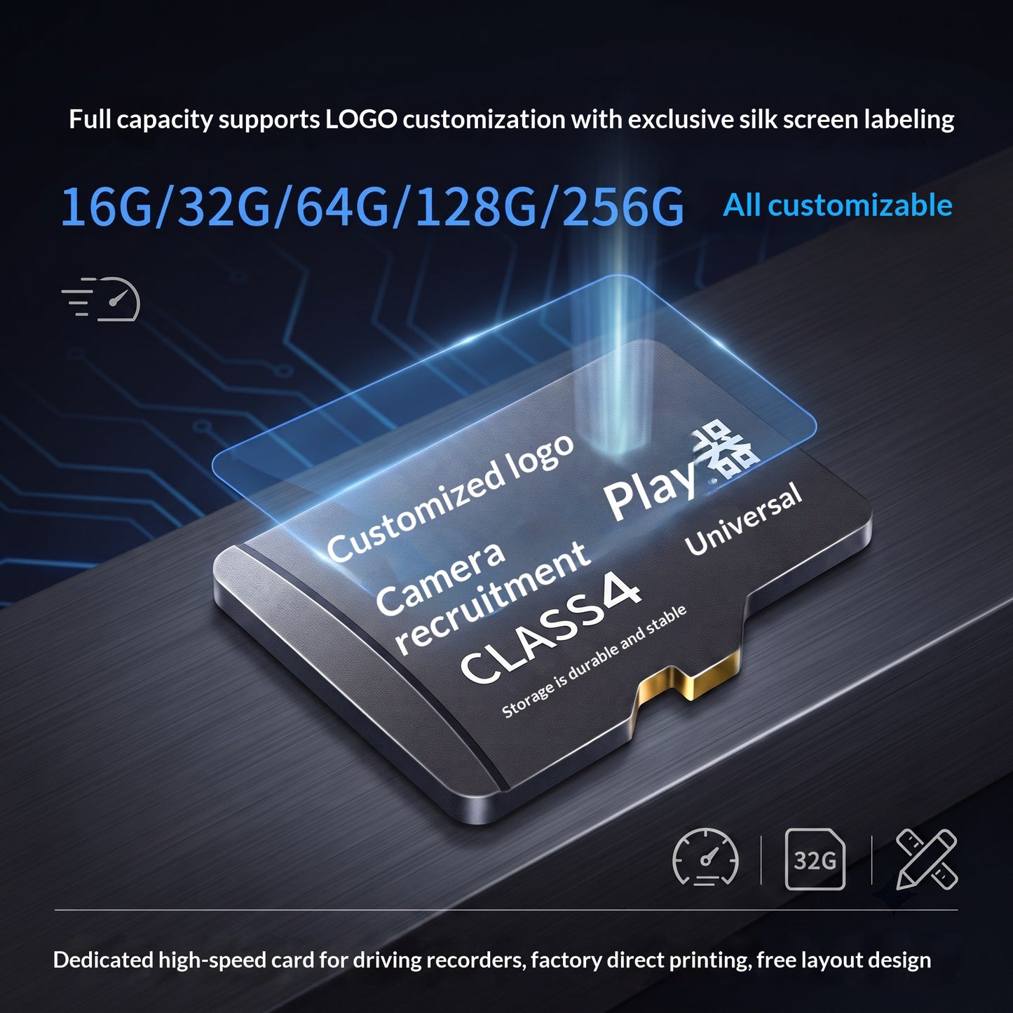128GB MicroSD Memory Card for Smartphones, Cameras, MP3 Players – Expand Storage