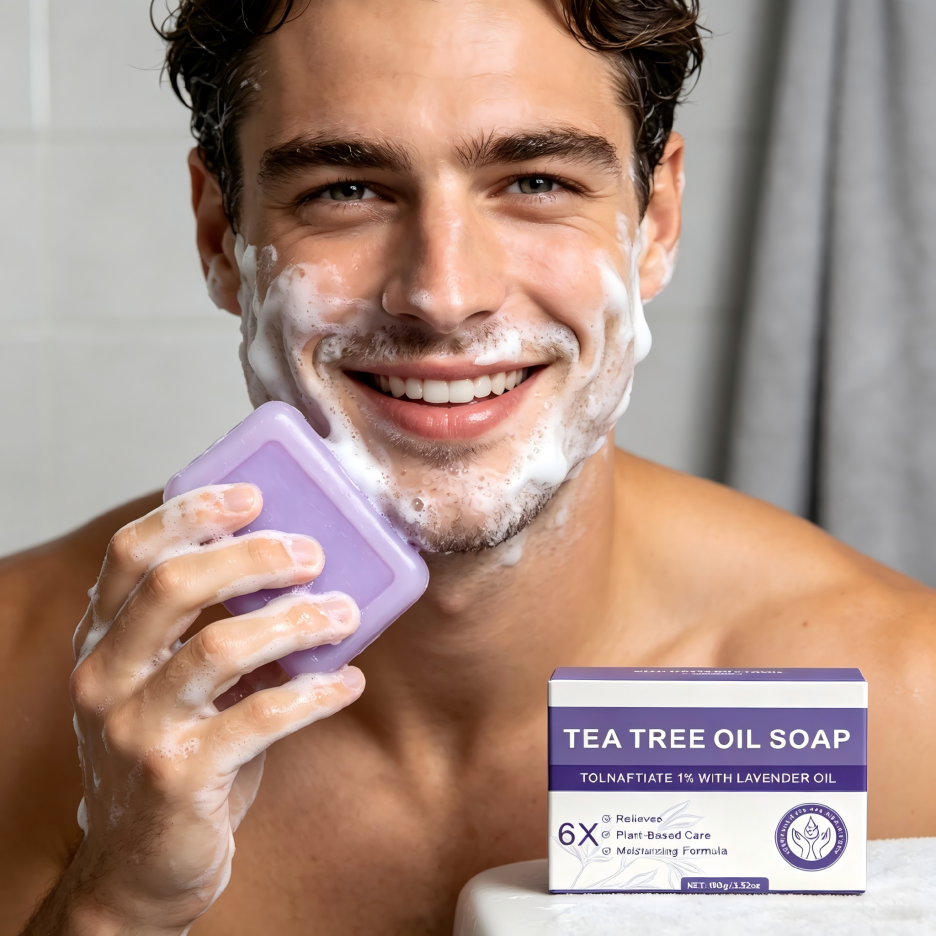 Purple Tea Tree Soap Bar - 100g