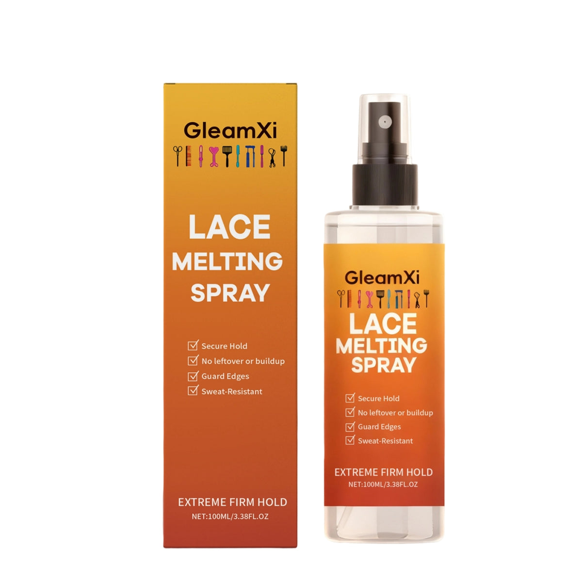 Lace Wig Adhesive Spray 100ml Strong Hold Hair Bonding Solution