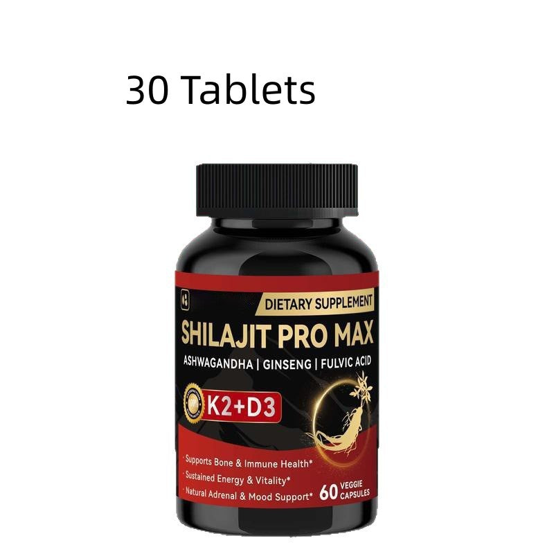Shilajit Capsules with Vitamins for Adults