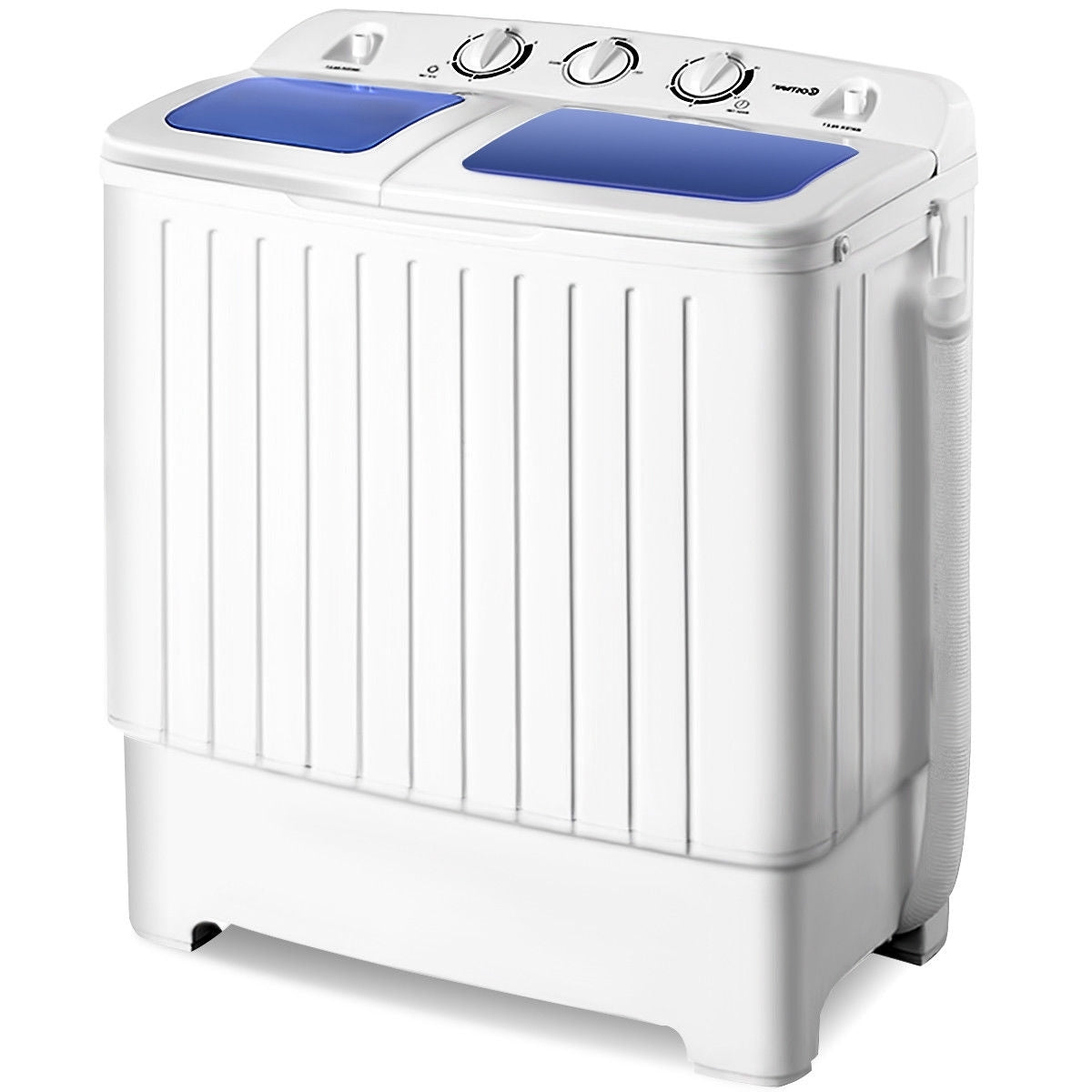 Compact Twin Tub Washing Machine - 20 Lbs for Home Use