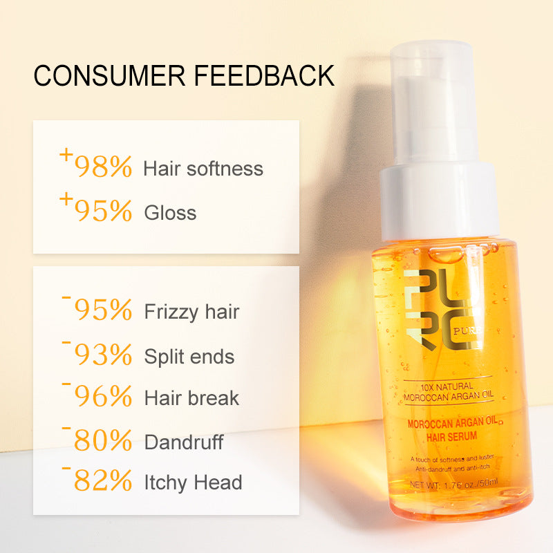 Hair Oil with Essential Oils - 50ml Bottle