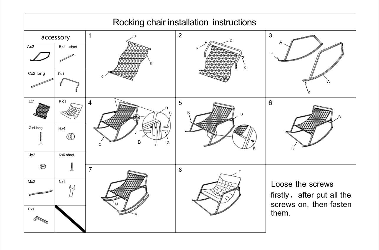 Extra-Wide White Rocking Chair - Upholstered Gliding Recliner