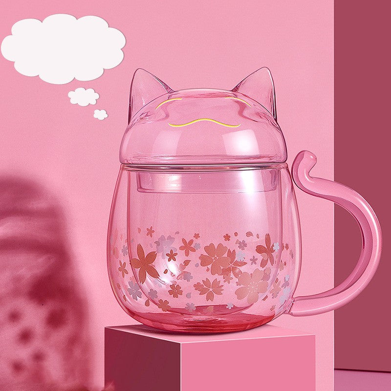 Heat-Resistant Double Layer Borosilicate Glass Cup for Hot Drinks