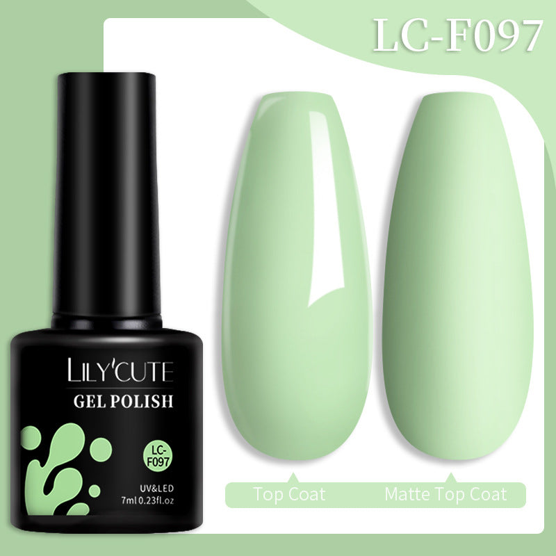 Colored Glitter Nail Glue Set for Nail Art - Waterproof & Non-Flushing