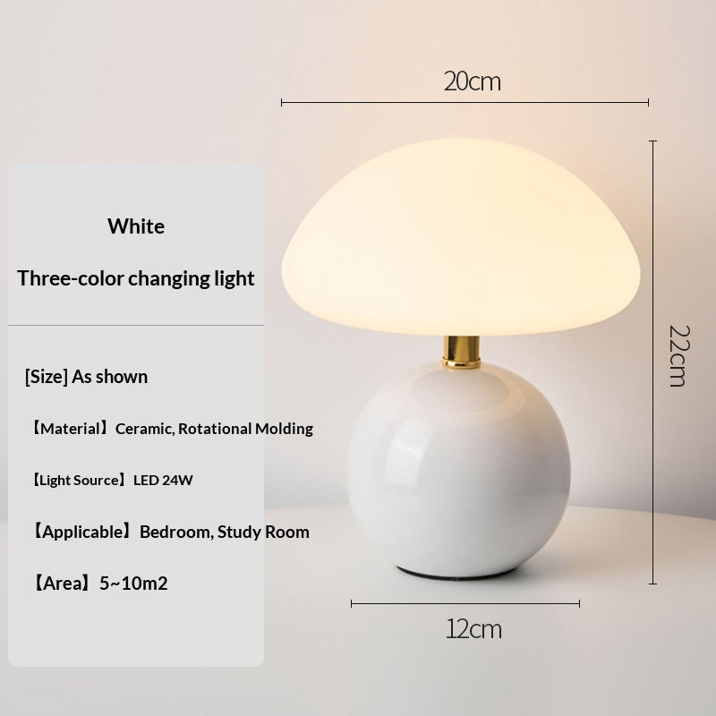 Color-Changing LED Desk Lamp with Multi-Color Options and USB Power