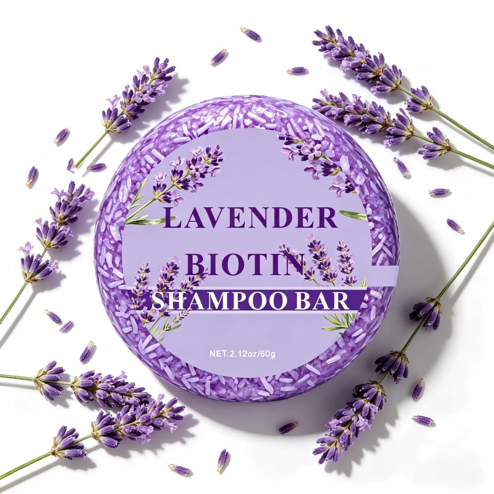 Lavender Biotin Shampoo Bar - 60g