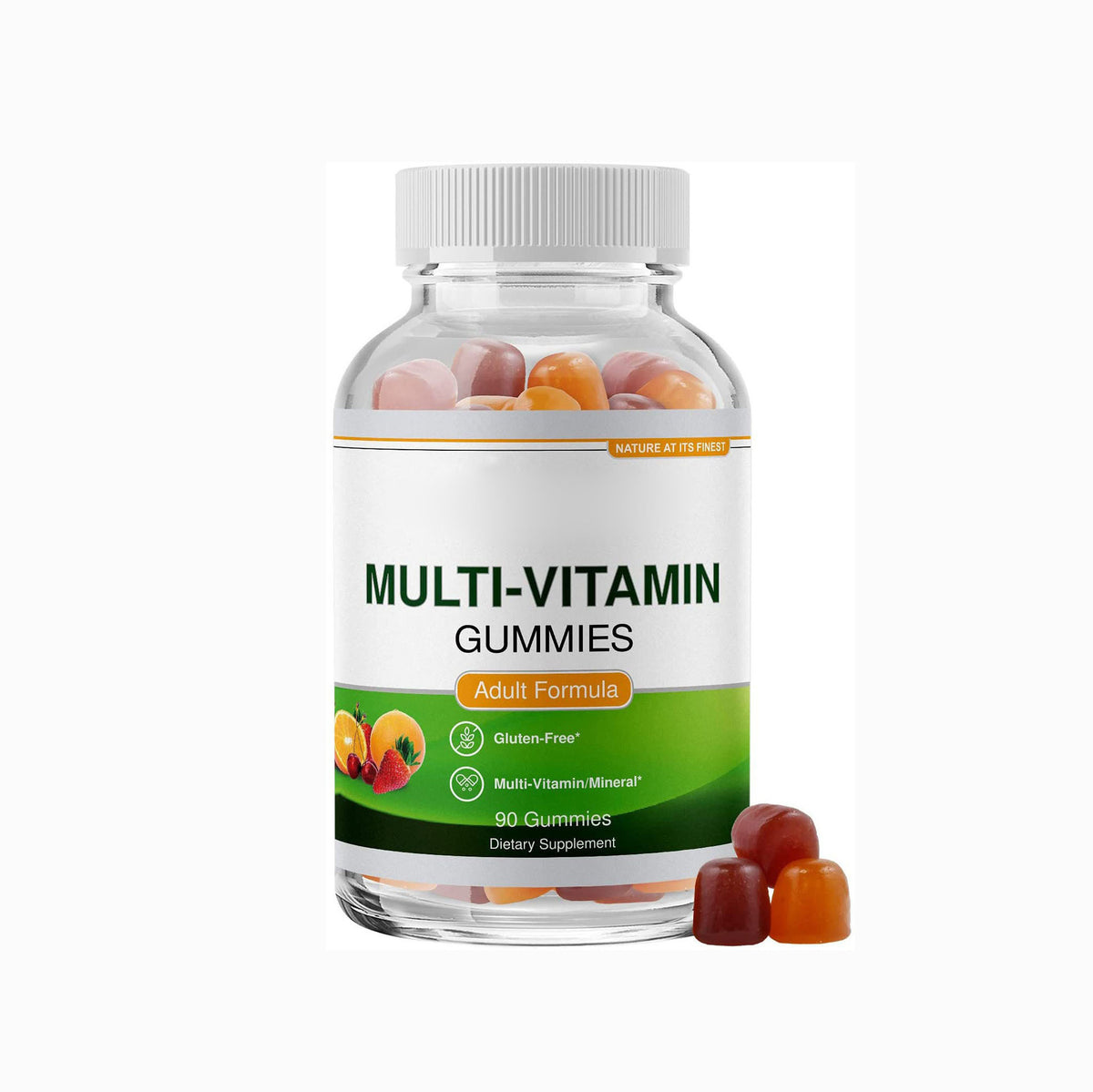 Vegetarian Vitamin Gummies - Berry Flavor, 60 Tablets