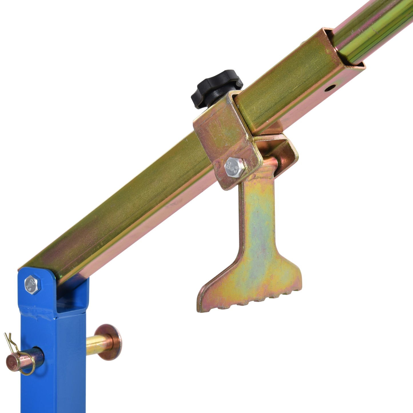Motorcycle Tire Changing Stand Steel Tool with Adjustable Bead Popper 16-24 Inch