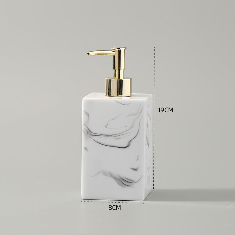 500ml Lotion Bottle with Silver or Gold Tip - Reusable Shower Gel & Shampoo Dispenser, White & Black