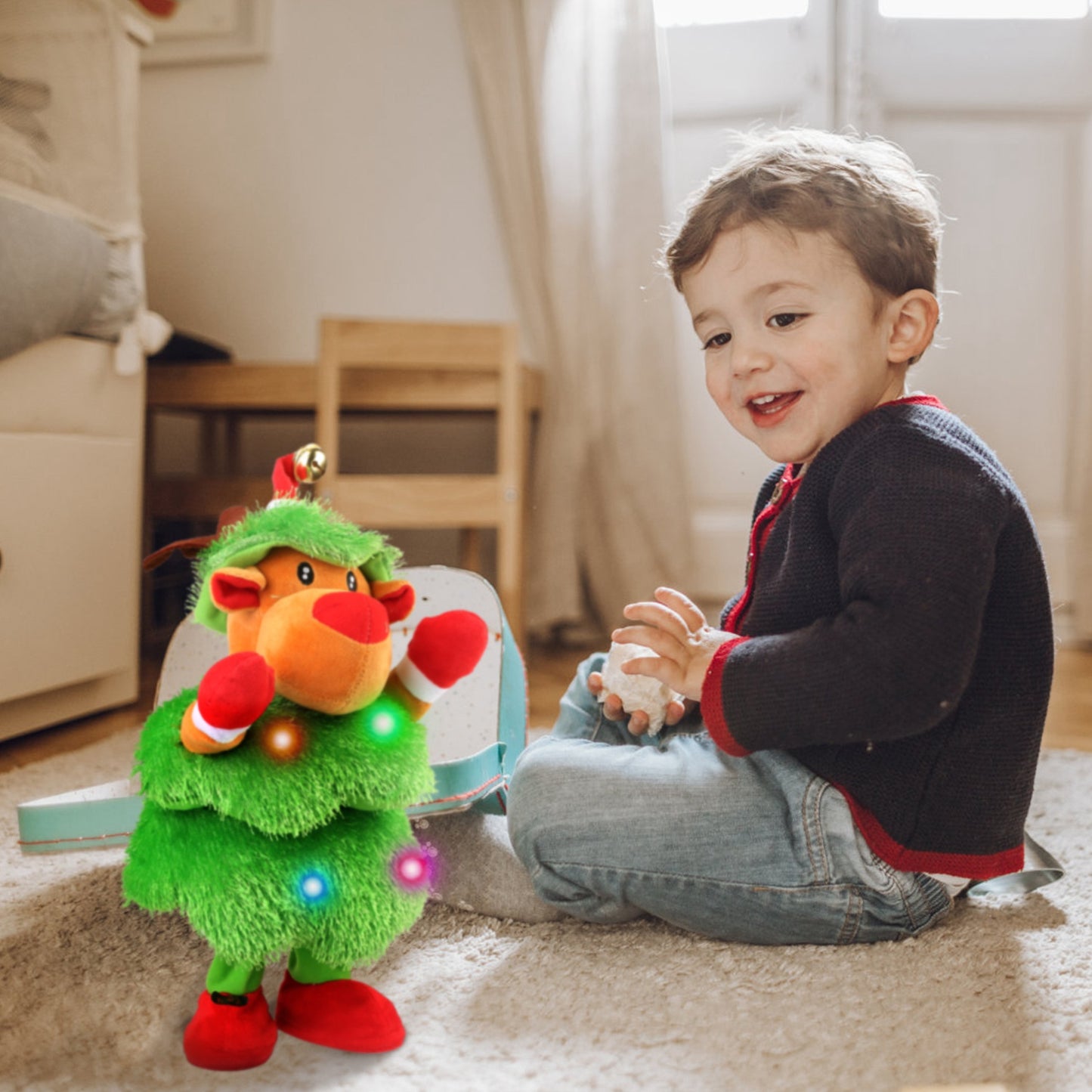 Interactive Dancing Plush Toy - Mimicking & Singing - Christmas Gift