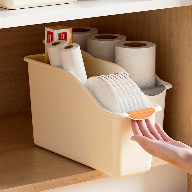 Under Sink Storage Box on Wheels - Multi-Color Kitchen Organizer